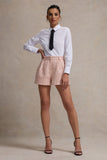 Cambridge Pink Boucle Tailored Shorts