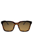 Fyn Otra Tortoiseshell Oversized Classic Square Sunglasses