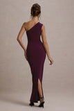 Dalarie Port One-Shoulder Gathered Maxi Dress