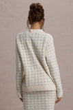 Annabeth Cream Boucle Cardigan