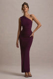 Dalarie Port One-Shoulder Gathered Maxi Dress