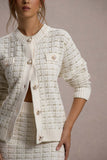 Annabeth Cream Boucle Cardigan