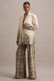 Hurley Snake Print Ombre Longline Blazer