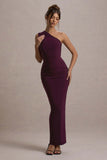Dalarie Port One-Shoulder Gathered Maxi Dress