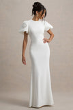 Love Letters White Puff-Sleeve Maxi Dress
